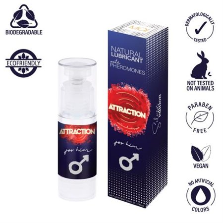 *LUBRICANT WITH PHEROMONES ATTRACTION FOR HIM 50 ML