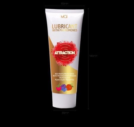 *LUBRICANT WITH PHEROMONES MAI ATTRACTION RED FRUITS 75 ML